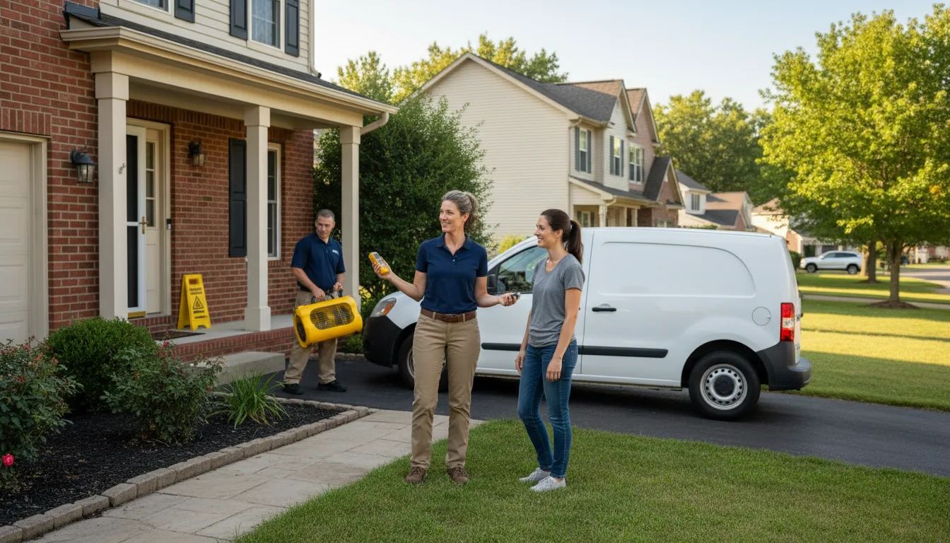Water restoration image for Dehumidification And Cleanup Services in Deltona, FL